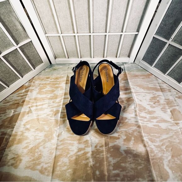 Bella Vita Wedge Espadrille Sandal Size 12 - Picture 11 of 12